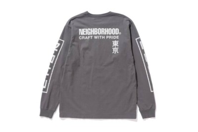 N.E.R.D x NEIGHBORHOOD Long Sleeve Grey Shirt Size Small BNWT | eBay
