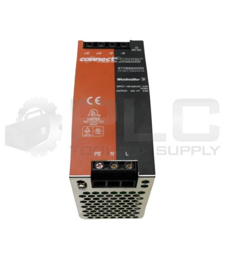 WEIDMULLER 8708660000 POWER SUPPLY 100-240VAC 2.0A 50/60HZ