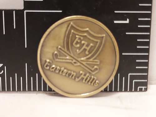 Eastern Hills Club Golf Ball Marker Metal Course Magnetic