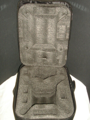 ULTIMAXX Black Nylon Backpack 16''x 18''x 9'' Fits Phantom 4, 4 Pro, Phantom 3's
