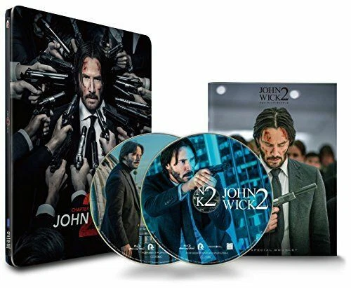 Steelbook John Wick Blu-ray: Region Free DVDs & Blu-rays