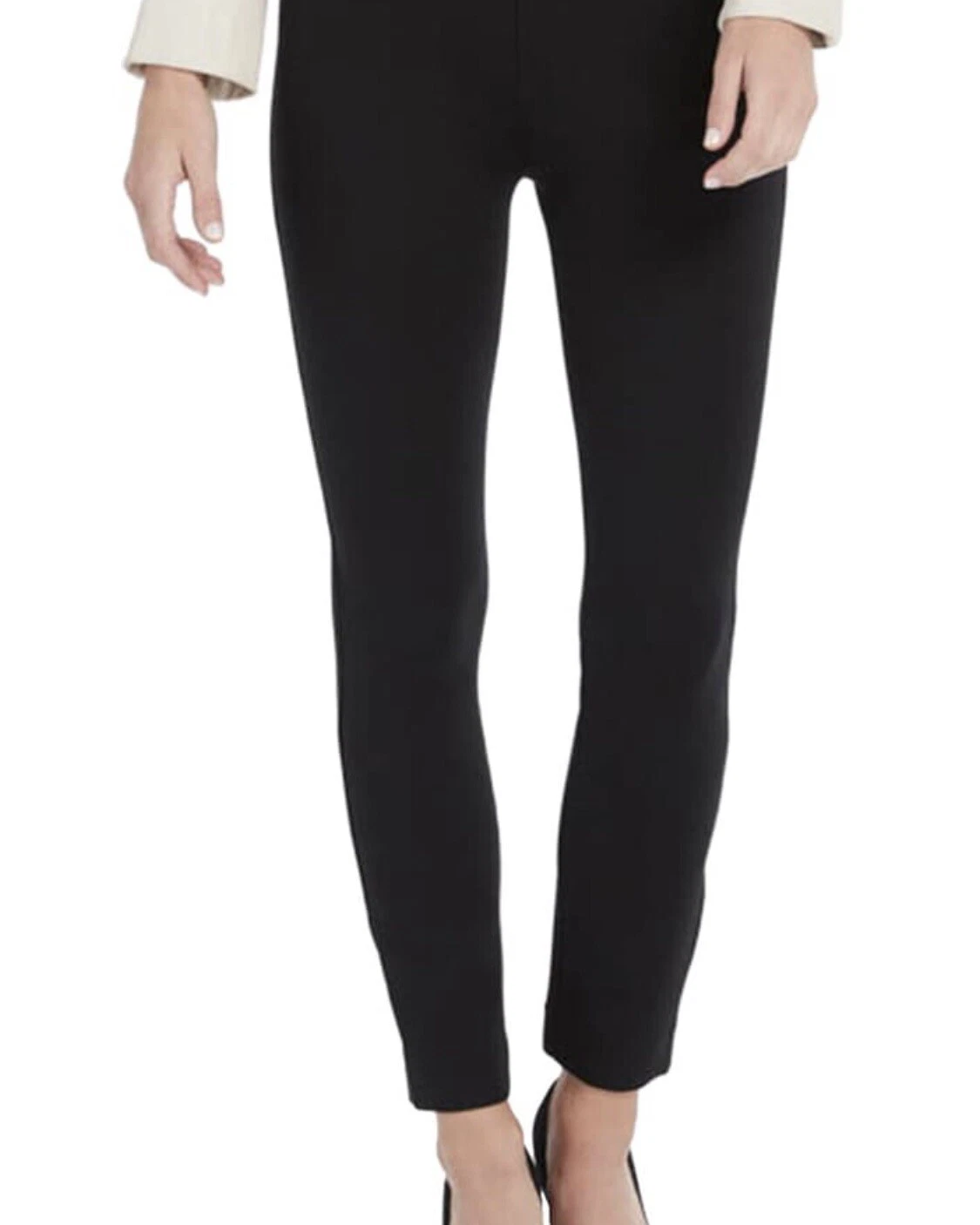 NEW $148 Spanx The Perfect Pant Ankle Backseam Skinny Black Size Regular X-Small