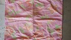 Pottery Barn Teen "Pink Floral" Linen Standard Pillow Sham