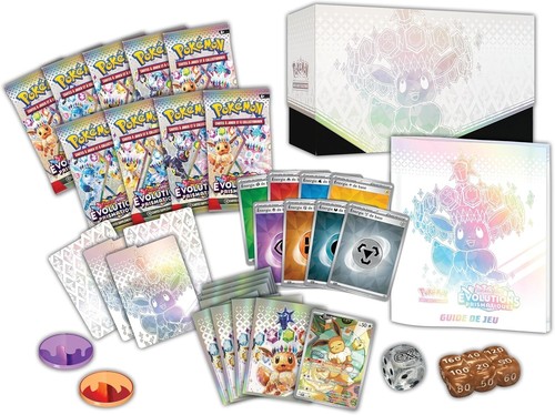 2x Pokemon Coffret Dresseur d'Élite ETB Évolutions Prismatiques FR 8.5 À OUVRIR - Foto 13 di 14