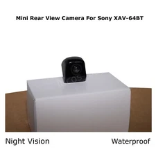 Mini Rear View Camera For Sony XAV-64BT XAV64BT Waterproof Night Vision 
