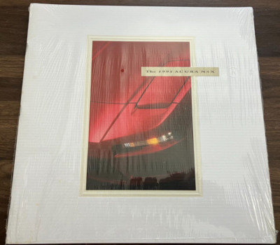 STILL SEALED! 1995 Acura NSX  Vintage Original Dealer Sales Brochure Catalog NOS