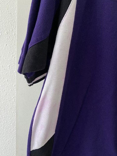 Baltimore Ravens NFL Pro Line Men's Short Sleeve Purple Polo Shirt Size Medium - Picture 4 of 6