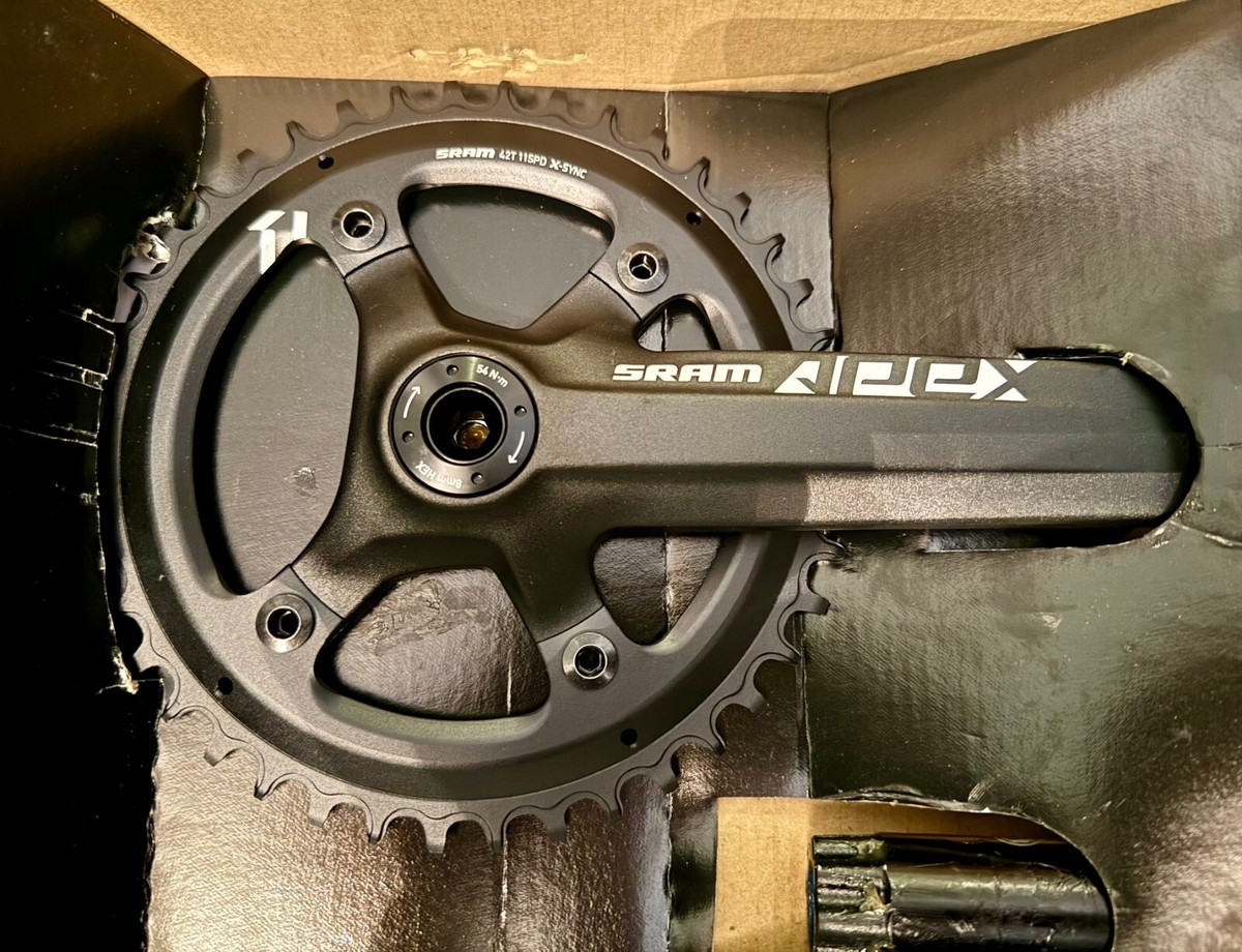 NEW SRAM Apex Crankset BB30 PF30 10/11 Speed 42t Gravel