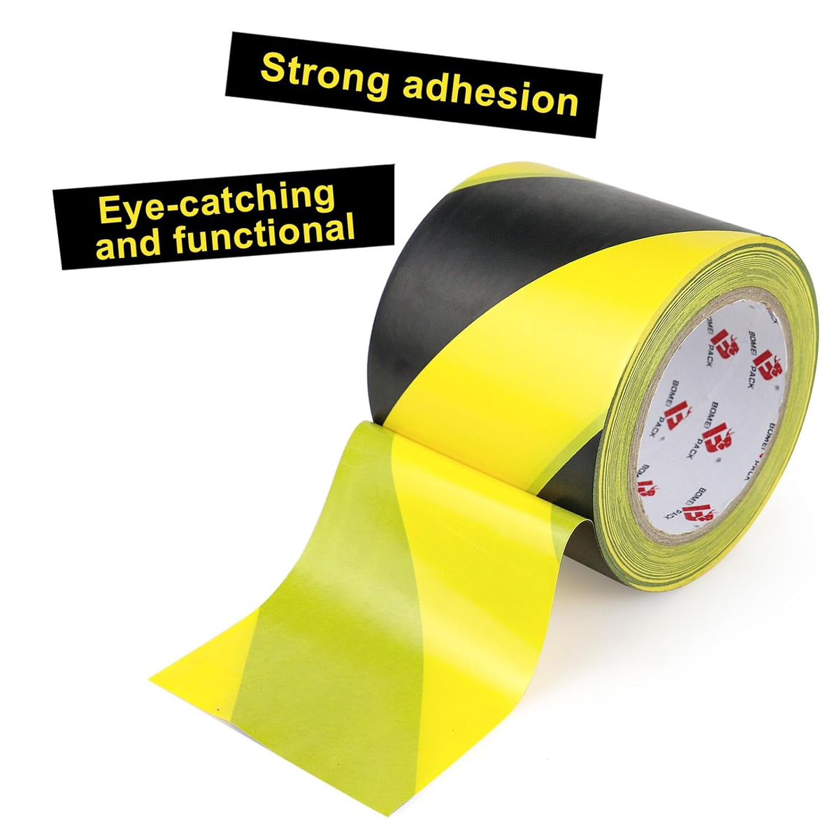 Durable DURALINE Slip-Resistant Floor Marking Tape - 50mm X 30m - Yellow - View #3