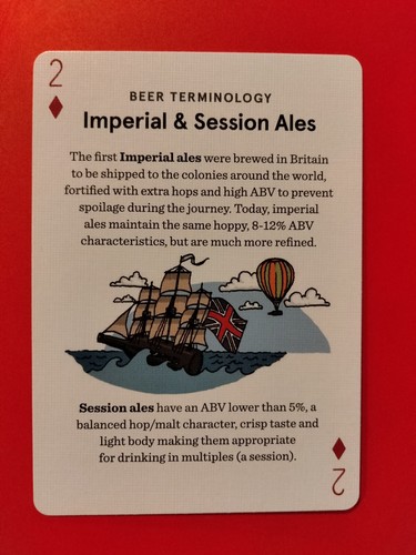 US Playing Cards 2020 BEER DECK🍻 Playing cards (you pick) pack fresh Free Ship - Picture 6 of 60