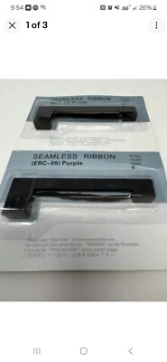 Epson ERC-09 PURPLE Seamless Ribbon - Original Ribbon Cartridge BRAND NEW In box