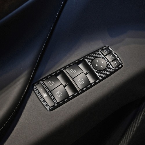 Real Carbon Fiber Auto Interior Trim Set Cover Decal for Tesla Model S 12-20 - Picture 9 of 10