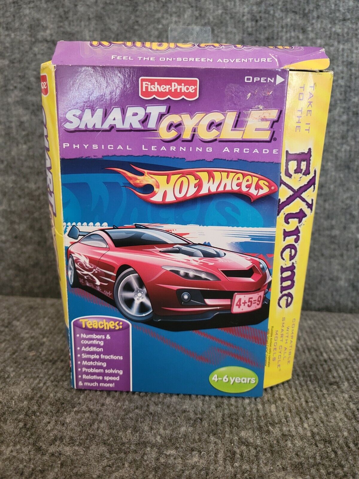 Fisher-Price Smart Cycle Hot Wheels Extreme Game eBay