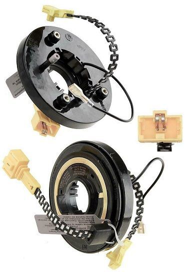 Commutateur rotatif airbag VW Golf 3 Polo Passat B3 B4 - Contacteur tournant noir en ABS