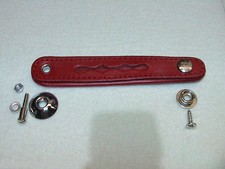 Balghalter, Balgriemen,Akkordeon Balg Ersatzteile accordion bellows straps - ROT