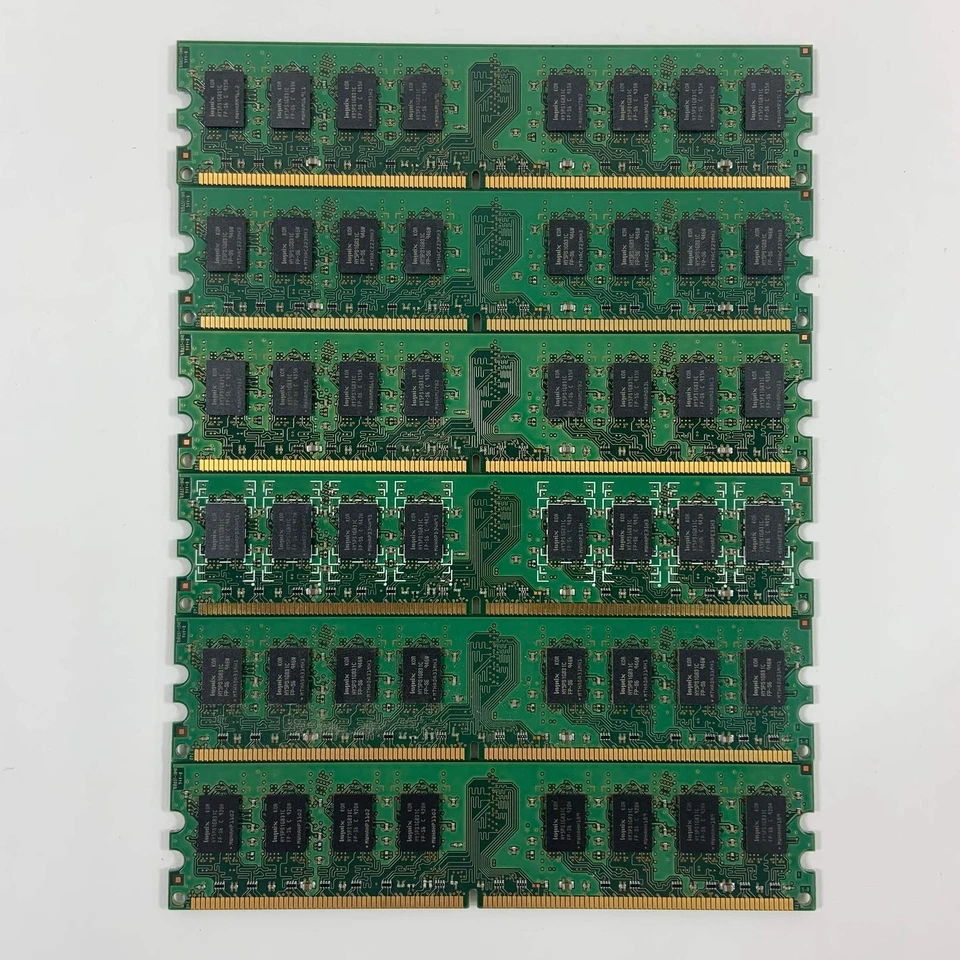 Hynix 12GB (6x2GB) DDR2 6400U RAM - Image 2 of 2