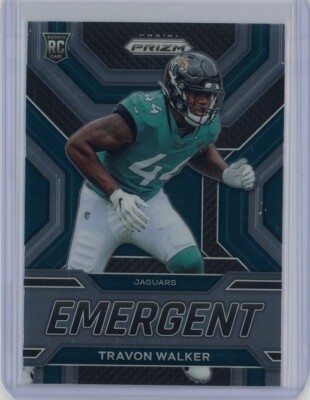 TRAVON WALKER 2022 Panini Prizm RC Rookie Emergent #E-19 Jaguars