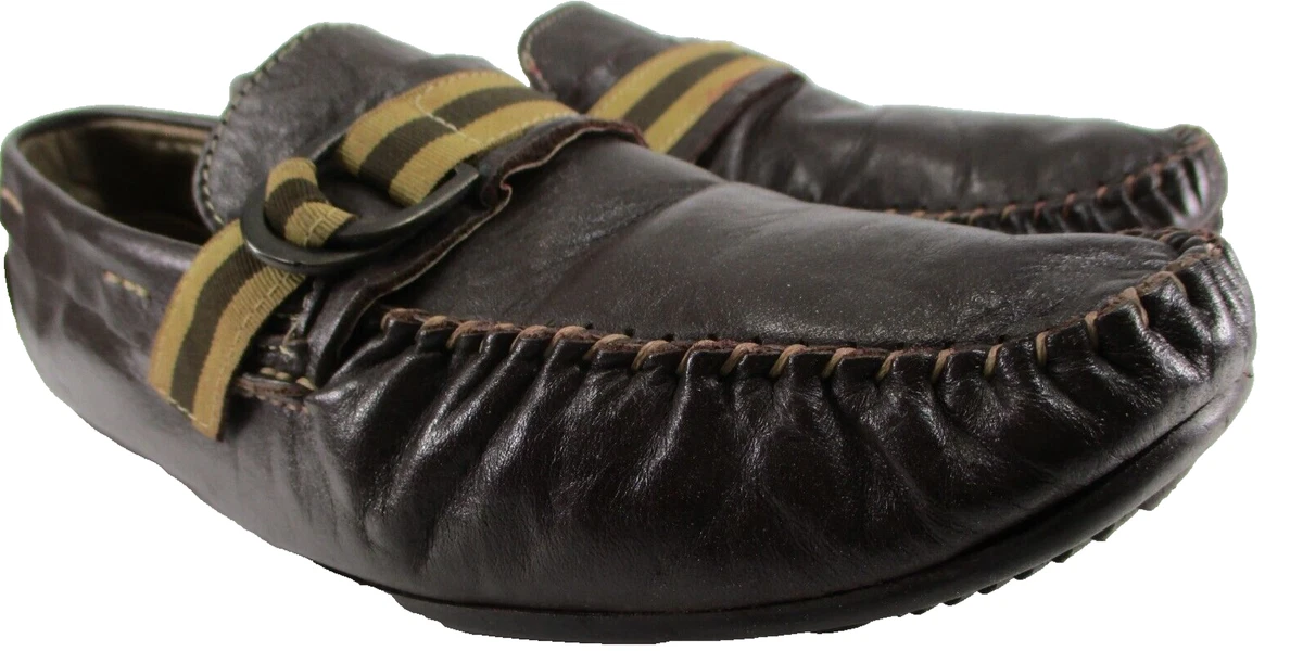 Steve Madden Mens Kimer Loafer Size 10.5 M QUINCEY Brown Leather Slip-On Men main image 3