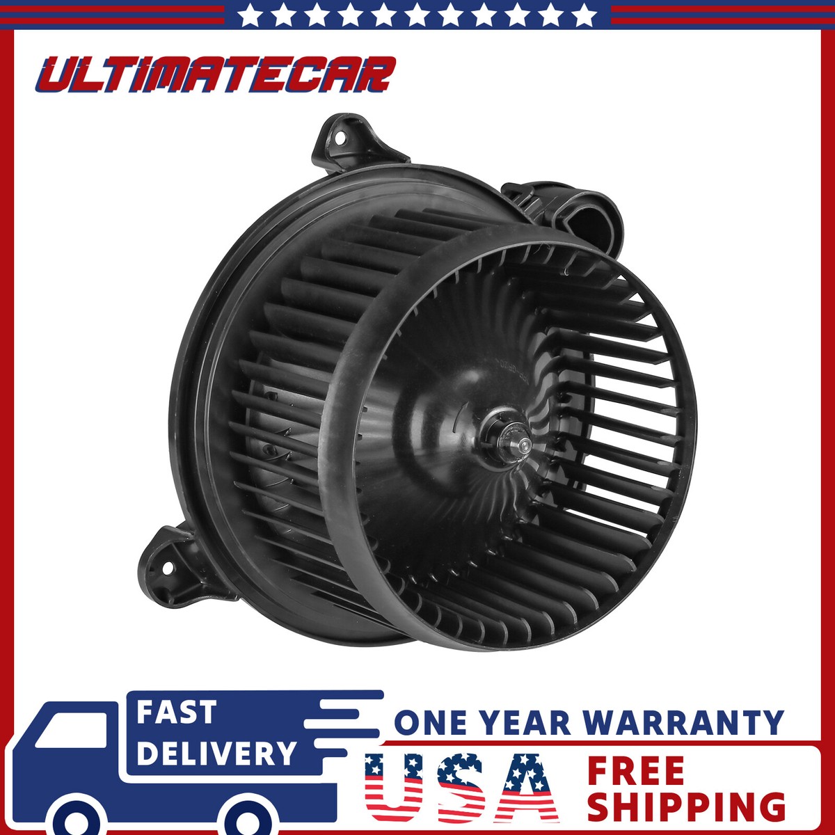 New HVAC Heater Blower Motor w/ Fan Cage For 2011-2019 Ford Fiesta