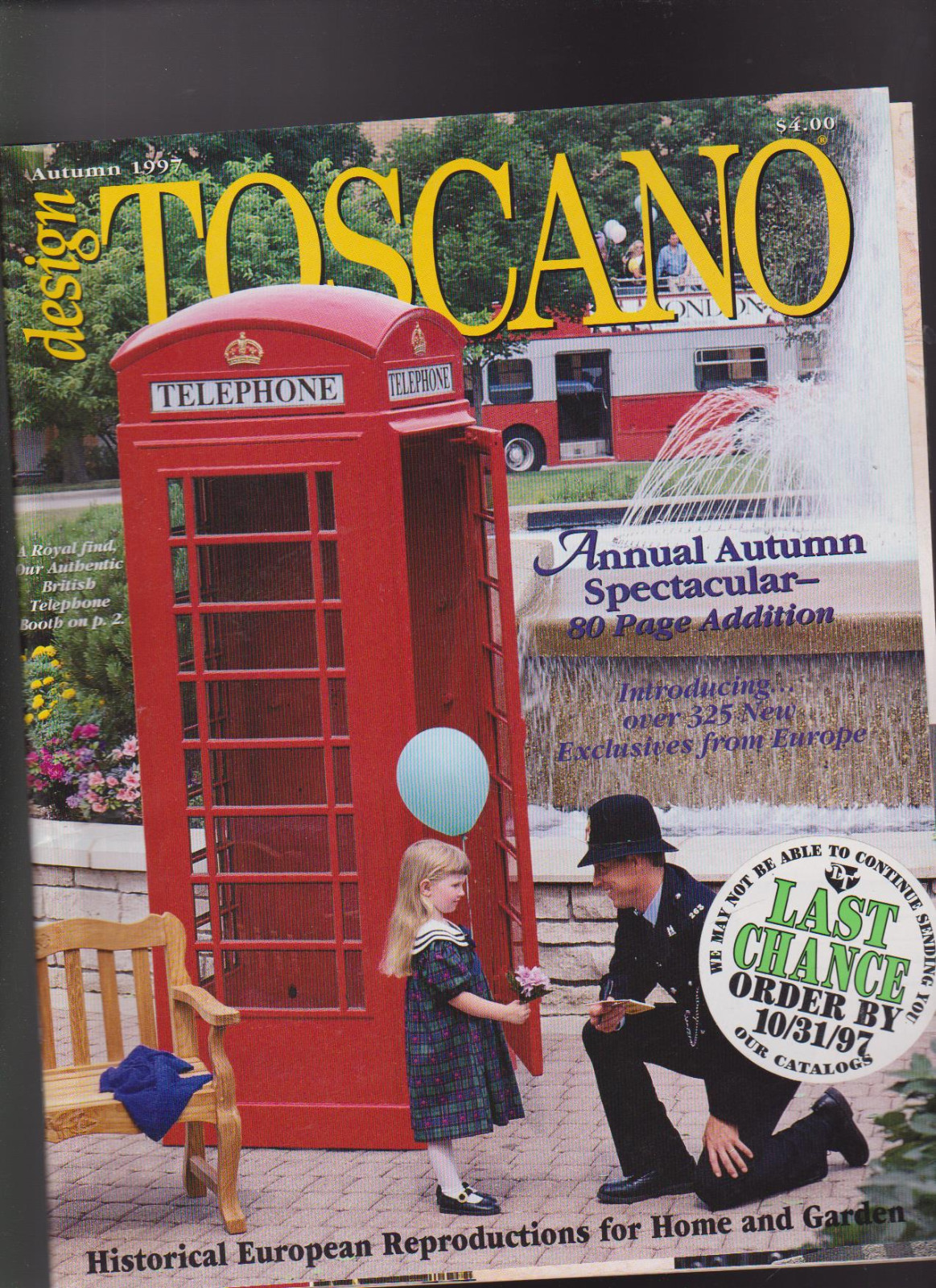 Design Toscano Catalog Early Autumn 1997 Yard & Garden Decorations eBay