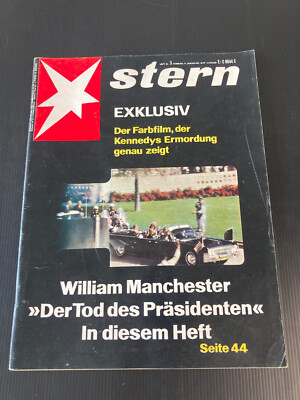 stern 3/1967 JOHN F. KENNEDY MORD Jean Shrimpton FIAT 124 Elsa Martinelli