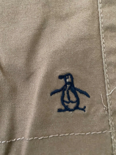 PENGUIN nwt NEW~Medium Brown Canvas Casual Shorts~Boy's Size ~8Y~Drawstring~8~ - Picture 4 of 5