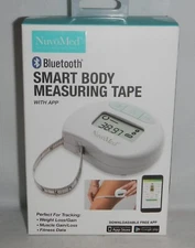 Nuvomed Fitness Bluetooth Smart Body Measuring Tape w/ Smartphone Phone App