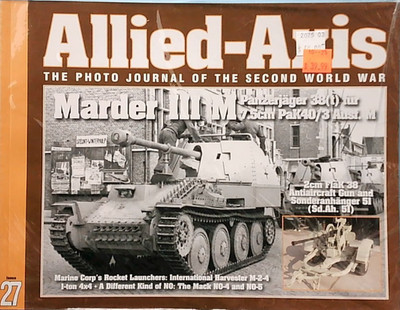 ALLIED AXIS - ISSUE 27 - MARDER III M - PANZERJAGER 38(T) FUR 7.5CM PAK40/3 - SC