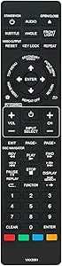 VXX3351 Ersatzfernbedienung fur Pioneer Blu-ray DVD Disc Player BDP-80FD