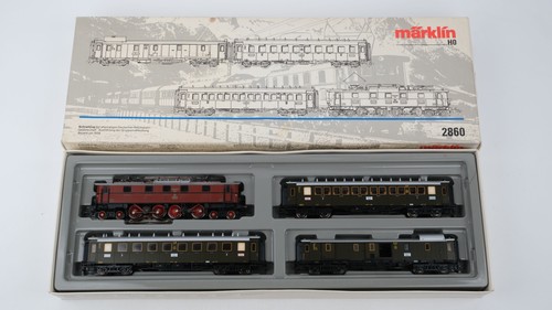 Märklin H0 2860 paquete de trenes tren rápido "ejecución de la administración del grupo" DRG Wec | Condition: Gebraucht