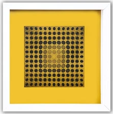 Victor Vasarely- Heliogravure Print "Untitled"