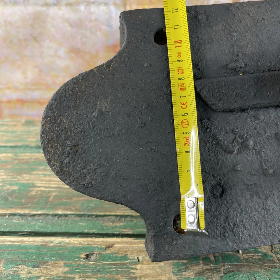 Grande serrure XVIIIe de château en Bourgogne – Ferronnerie d’art ancienne - Photo 4/4