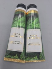 Lot of 2 Bath Body Works Hand Cream oz Lily Green Tea Rare New