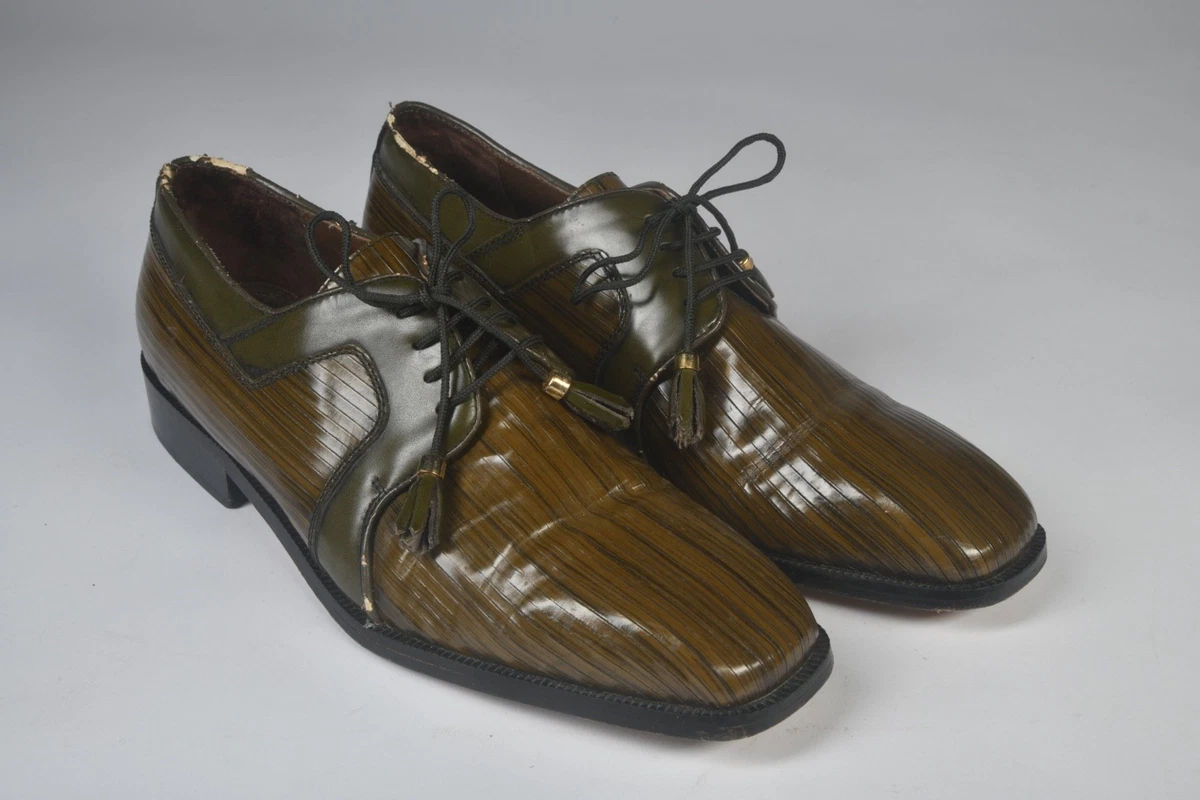 Marco Vicci Memphis Mens Croc Embossed Wingtip Oxford Dress‎ Shoe Black 11M Cole Haan Grand Revolution Wingtip Oxfords Size 12 WIDE main image 3