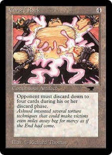 Magic MTG - Cursed Rack - Antiquities - MINT/NMINT - EN