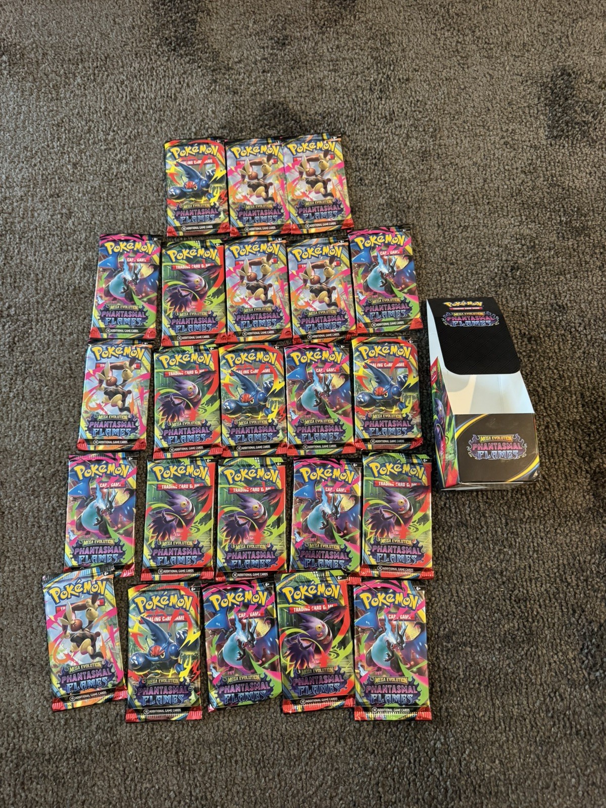 Pokemon Phantasmal Flames Booster Pack x23 Factory Sealed 