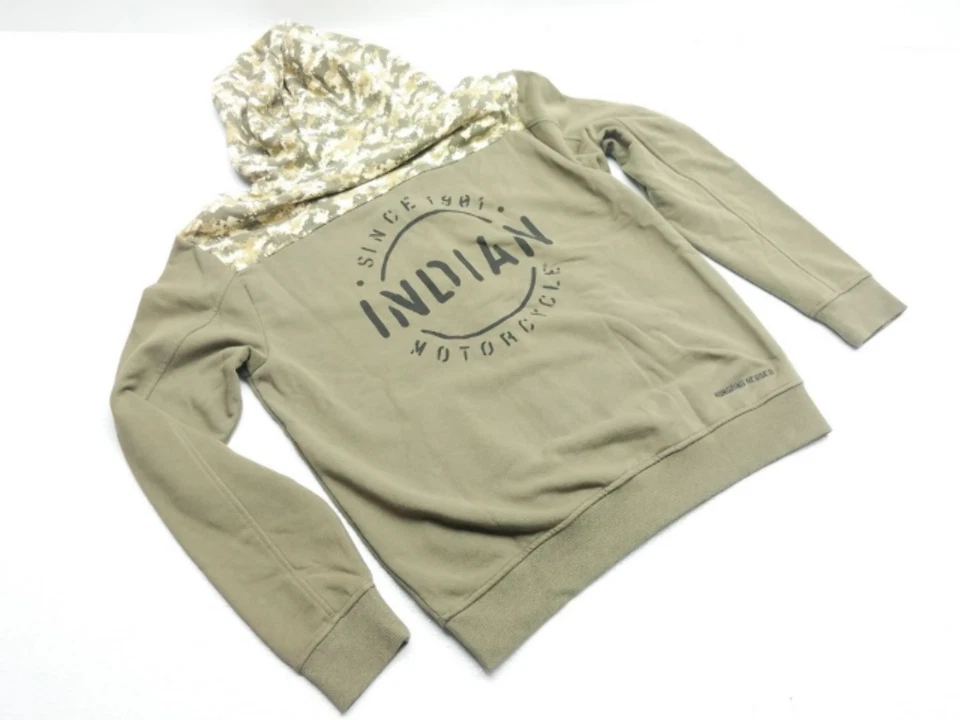 Sudadera con capucha Polaris Indian Motorcycle 286297303 para hombre GR STEN B ICN M Foto 2 de 4