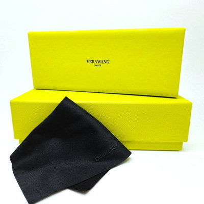 Vera Wang Eyeglass Case Set Up with Cleaning Cloth New Authentic
