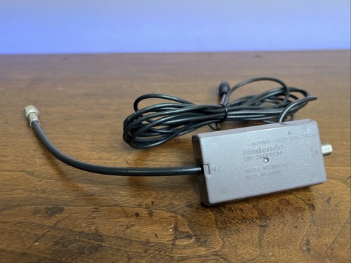 Nes Rf Adapter Official OEM Nintendo NES RF AV Cable Adapter - Genuine 1985 Model NES ...