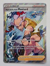 Rapid Strike Style Mustard #162 Prices | Pokemon Battle Styles | Pokemon  Cards