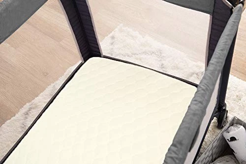 Baby Company Waterproof Fitted Pack N Play Playard Mattress Protector, Quilte... - Image 3 of 4