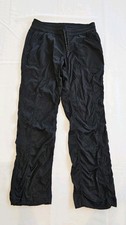 The North Face On The Go Pants Womens Size Large Black FlashDry Outdoor Hiking