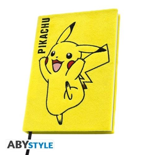 "Gadget - ABYstyle Pokemon - Premium A5 Notebook: \"Plush Pikachu\" -D- Abystyle"-image