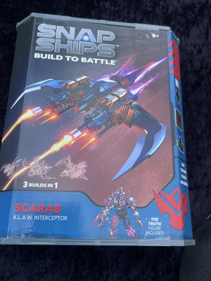 SNAP SHIPS Build To Battle KLAW TUNNELWEB Spider Mech x1 NEU VERSIEGELT PlayMonster