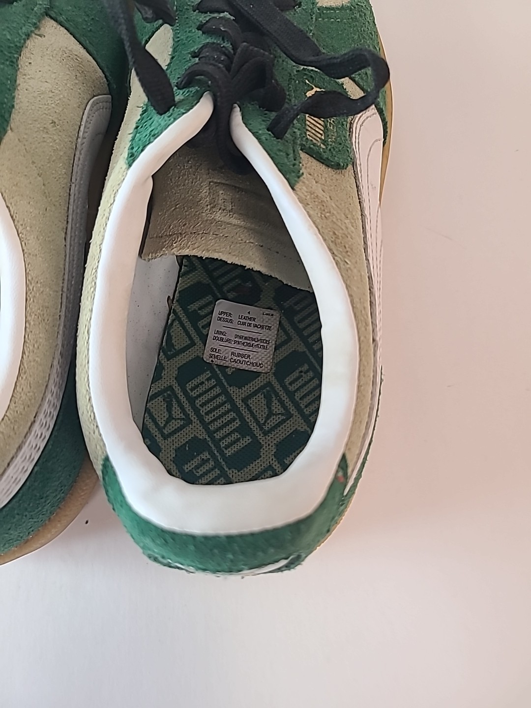 PUMA Palermo Suede Shoes Sneakers Pistachio Green Gum Size Women's 9 thumbnail 7