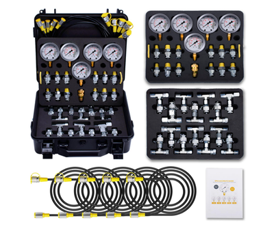 #ad #ad Kit de Prueba de Presión Hidráulica 10000 PSI con 5 Manómetros. Nuevo $379.99