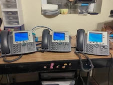 Cisco 7945G IP Phones (Quantity 3)