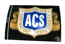 STICKER ACS Australian Cinematographers Society Square