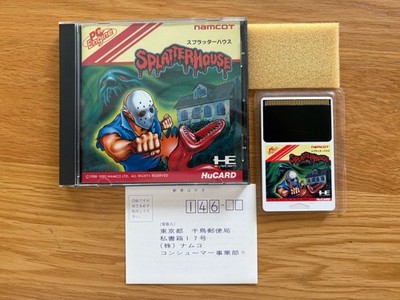 Komplett! Splatterhouse JPN NEC TurboGrafx PC Engine Turbo Duo Namco