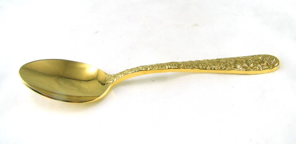 Viners Von Sheffield Gold Elektroplatte VS12 Teelöffel - Bild 2 von 4